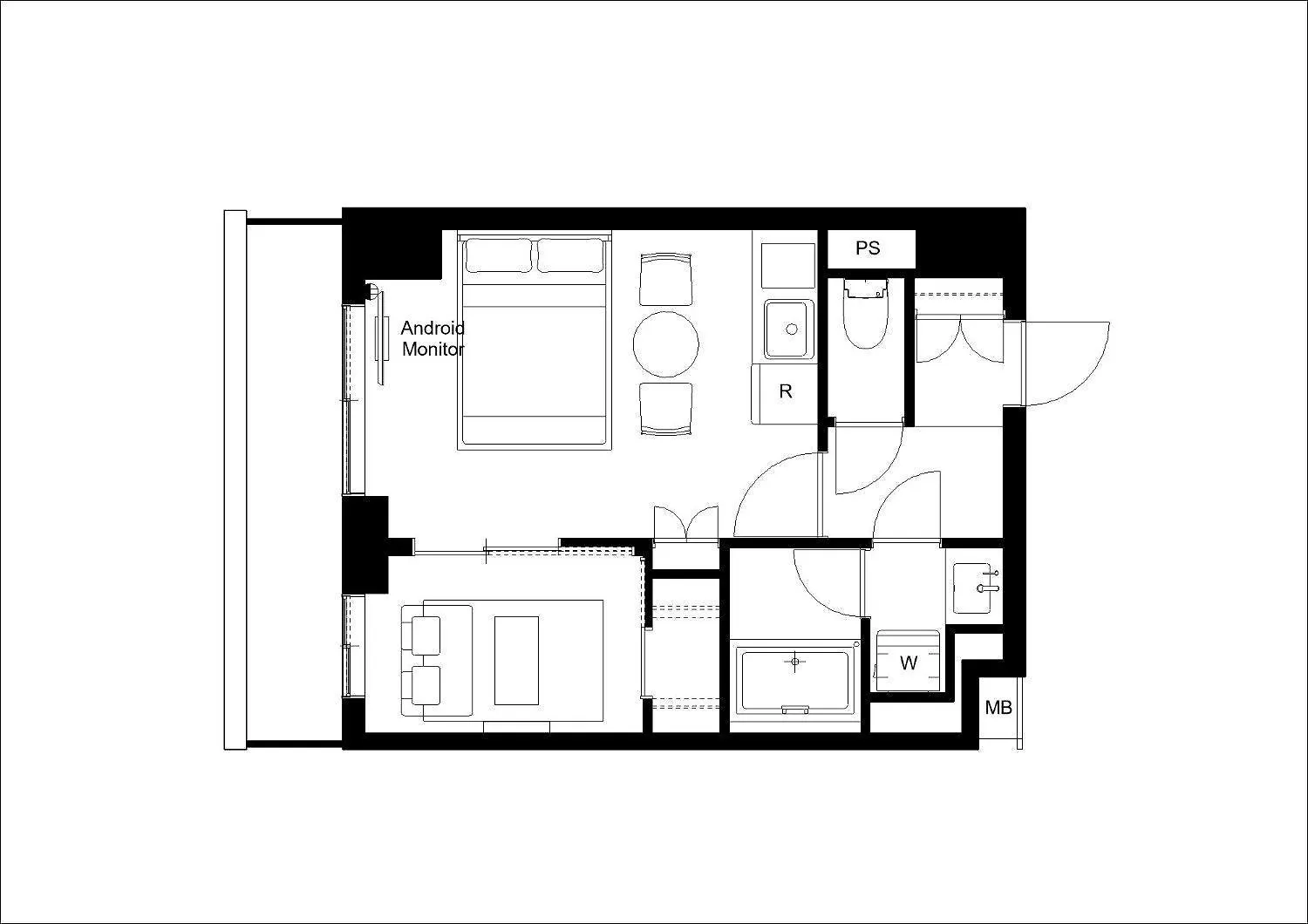 Dearicious Honjoazumabashi II Apartment Tokyo