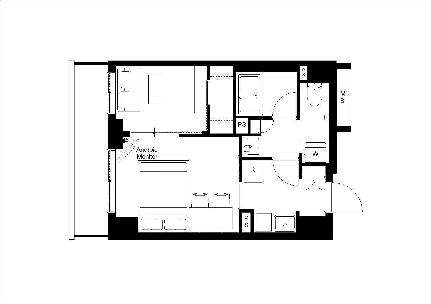 Dearicious Honjoazumabashi II Apartment Tokyo